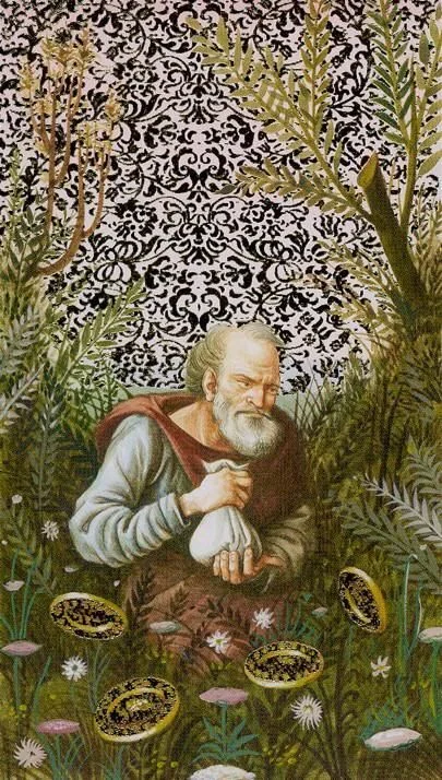 Golden Botticelli Tarot card source image 54
