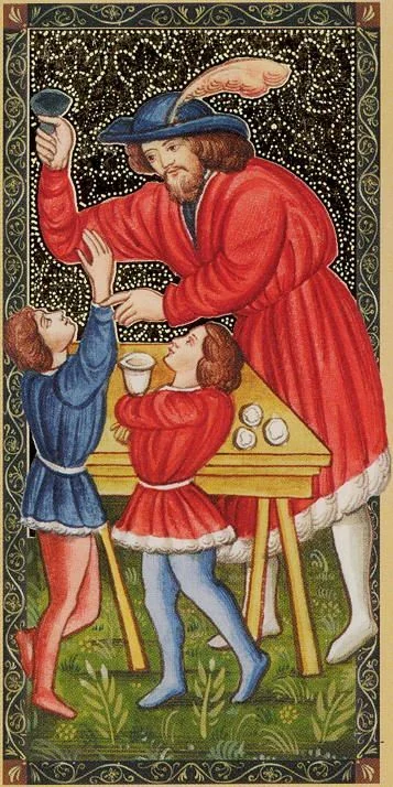 Golden Tarot of the Renaissance Review 2 The Magician from the Golden Tarot of the Renaissance card gallery