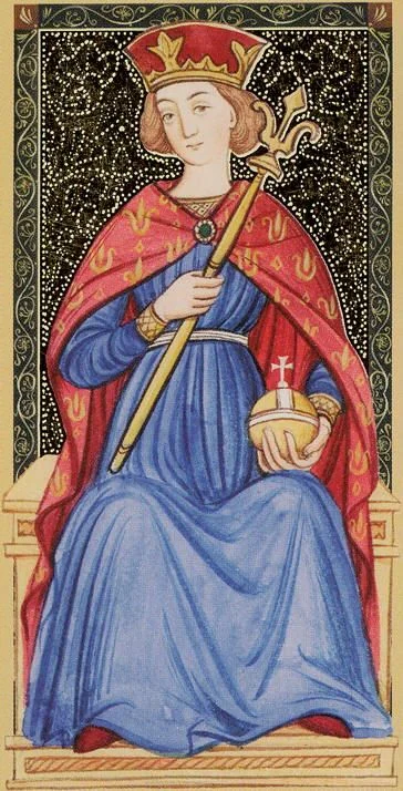 Golden Tarot of the Renaissance Review 7 The Empress from the Golden Tarot of the Renaissance card gallery