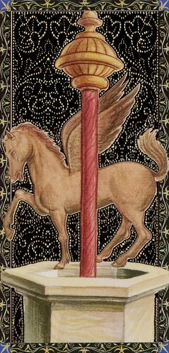 Golden Tarot of the Renaissance Review 19 Ace of Cups from the Golden Tarot of the Renaissance card gallery