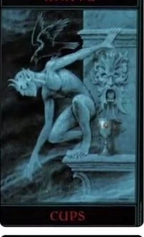 Gothic Tarot card 16 card from the Gothic Tarot deck