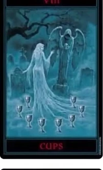 Gothic Tarot card 46 card from the Gothic Tarot deck