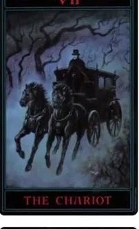 Gothic Tarot card 72 card from the Gothic Tarot deck