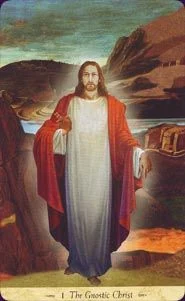 The Gnostic Christ card from the Grail Tarot deck