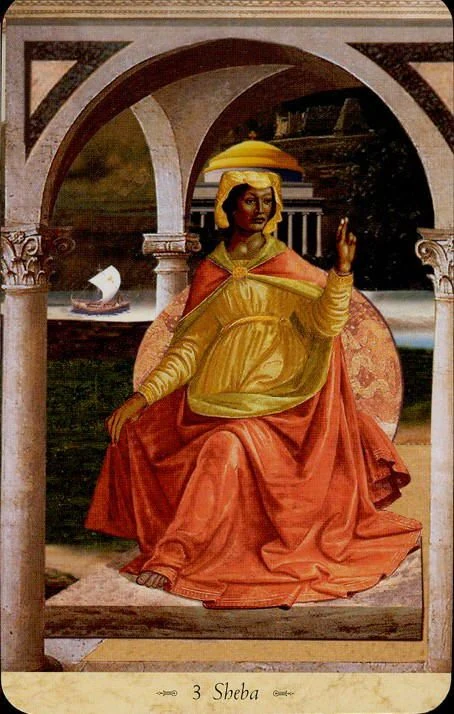 Sheba card from the Grail Tarot deck