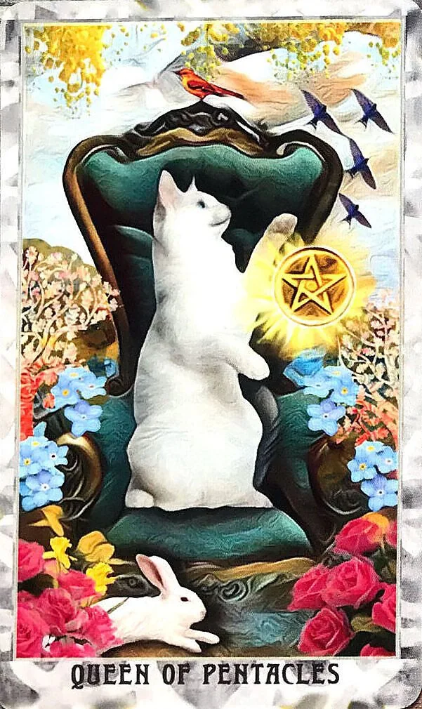 Grimalkin Tarot card 05 card from the Grimalkin Tarot deck