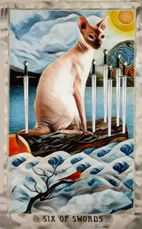 Grimalkin Tarot card 23 card from the Grimalkin Tarot deck