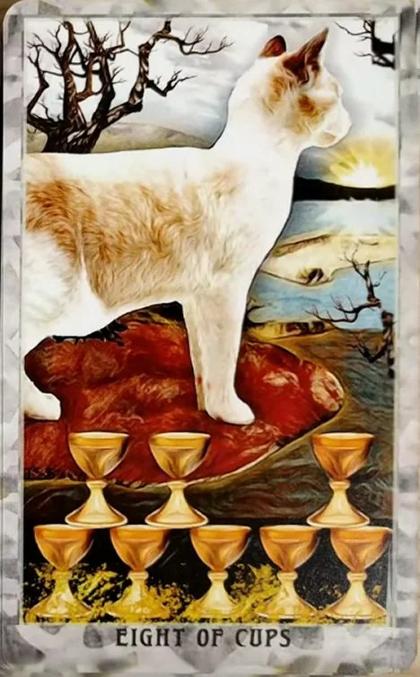 Grimalkin Tarot card 31 card from the Grimalkin Tarot deck