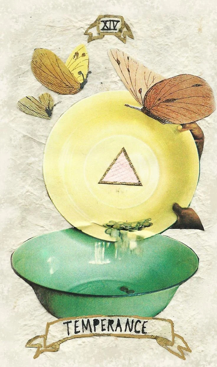 Guided Hand Tarot recovered card 01 card from the Guided Hand Tarot deck