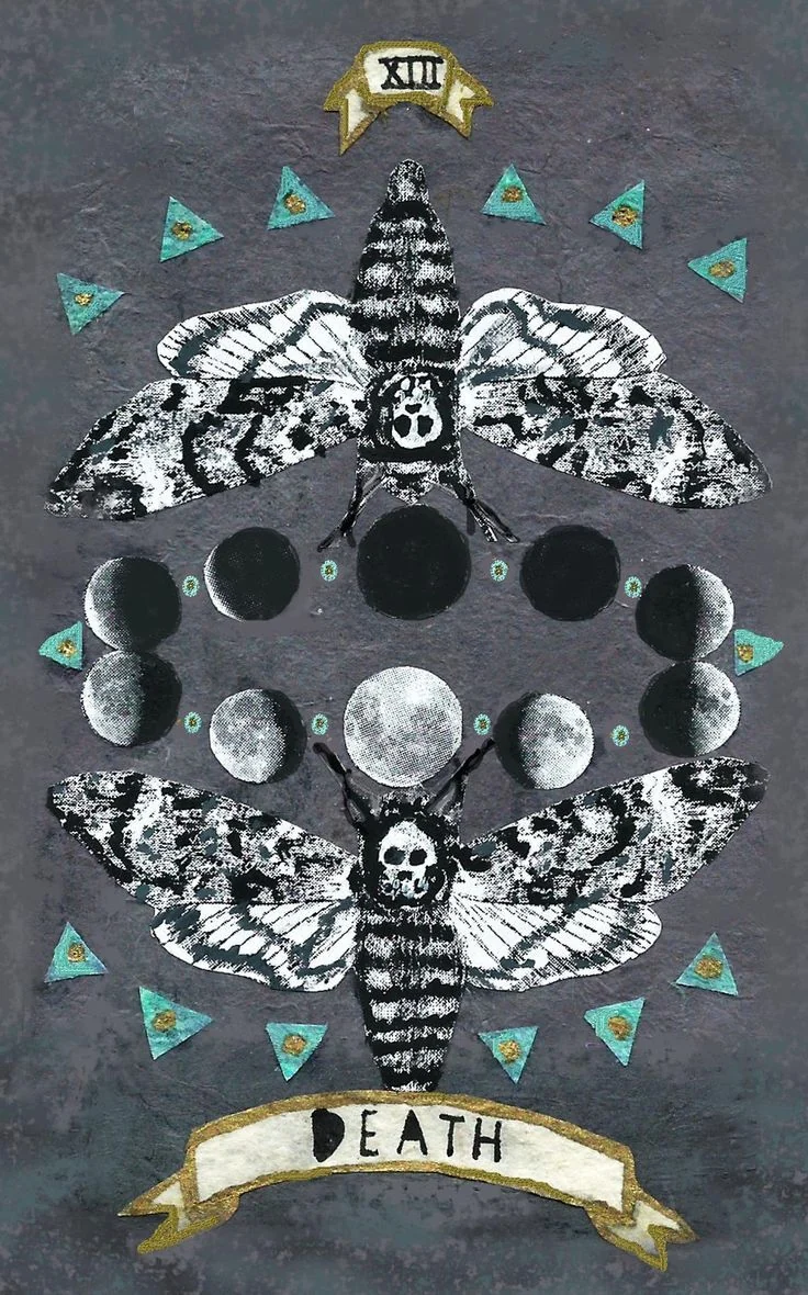 Guided Hand Tarot recovered card 06 card from the Guided Hand Tarot deck