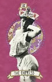 Guided Hand Tarot recovered card 14 card from the Guided Hand Tarot deck