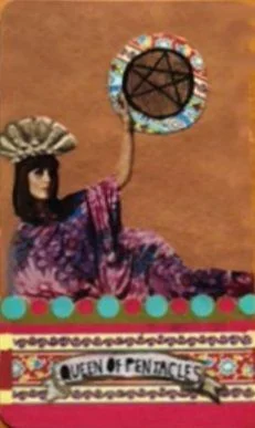 Guided Hand Tarot recovered card 26 card from the Guided Hand Tarot deck