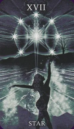 The Star card from the Healing Light Tarot deck