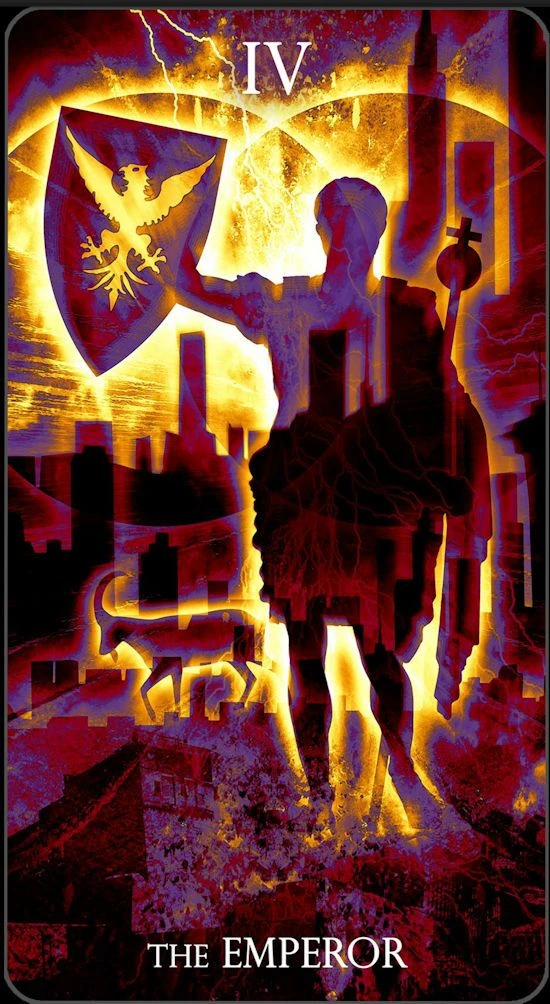 The Emperor - Healing Light Tarot - Tarot Deck by Christopher Butler