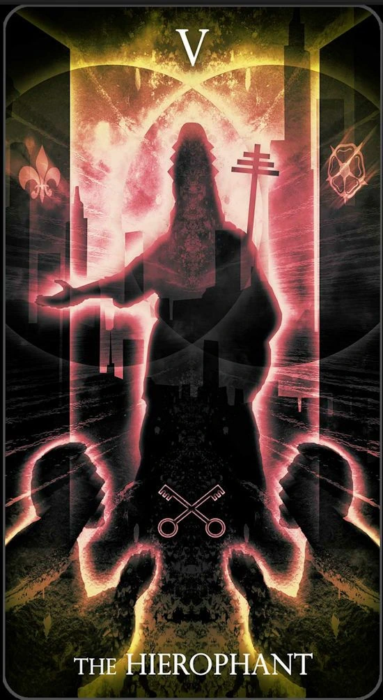 The Hierophant - Healing Light Tarot - Tarot Deck by Christopher Butler