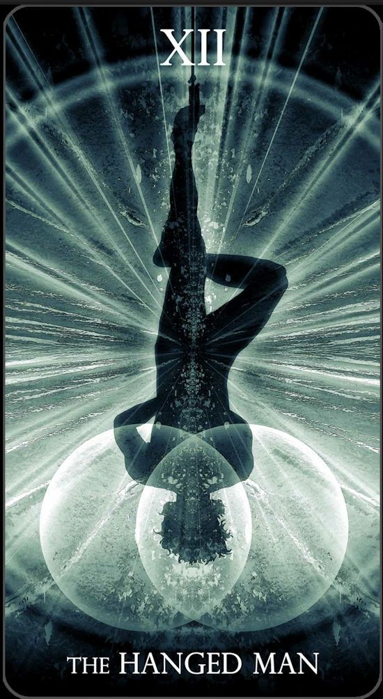 The Hanged Man - Healing Light Tarot - Tarot Deck by Christopher Butler