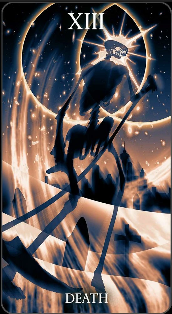 Death - Healing Light Tarot - Tarot Deck by Christopher Butler