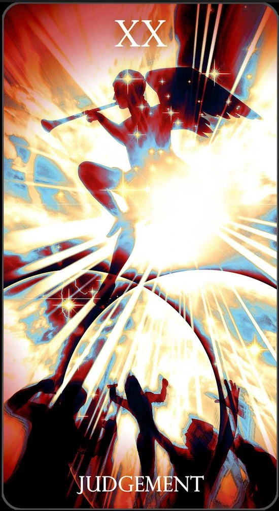 Judgement - Healing Light Tarot - Tarot Deck by Christopher Butler