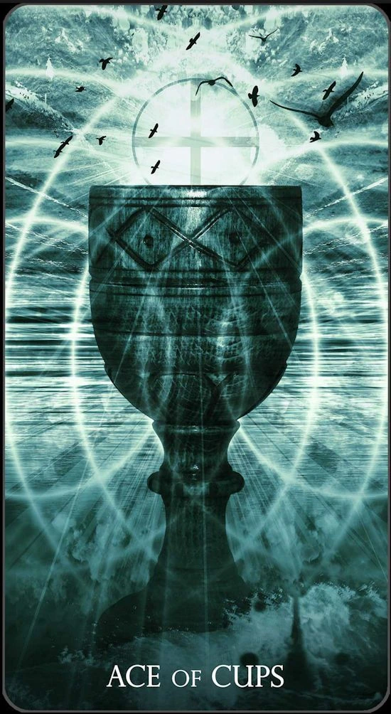 Ace of Cups - Healing Light Tarot - Tarot Deck by Christopher Butler