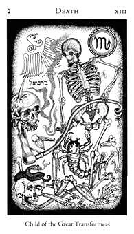 Death - Hermetic Tarot - Tarot Deck by Godfrey Dowson