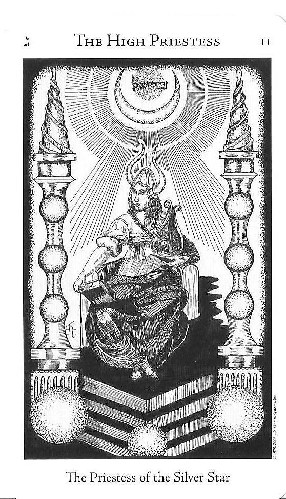 The High Priestess - Hermetic Tarot - Tarot Deck by Godfrey Dowson