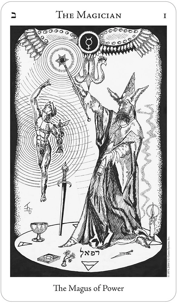 Hermetic Tarot Review 3 The Magician - Hermetic Tarot - Tarot Deck by Godfrey Dowson gallery