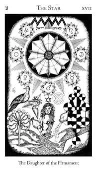 The Star card from the Hermetic Tarot deck