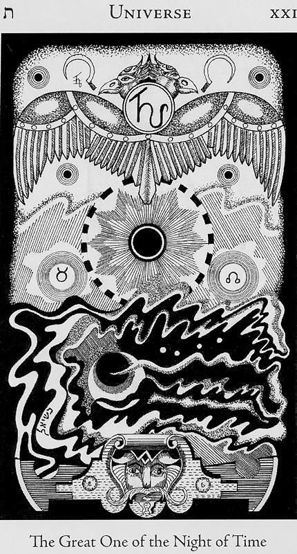 Hermetic Tarot Review 5 Universe - Hermetic Tarot - Tarot Deck by Godfrey Dowson gallery