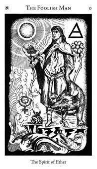 The Foolish Man card from the Hermetic Tarot deck