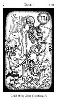 Death card from the Hermetic Tarot deck