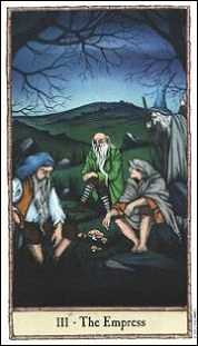 III - The Empress - Hobbit Tarot - Tarot Deck by Peter Pracownik & Terry Donaldson