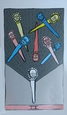 Holly Simple Tarot Card 21 card from the Holly Simple Tarot deck