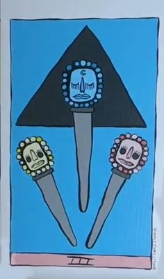 Holly Simple Tarot Card 23 card from the Holly Simple Tarot deck