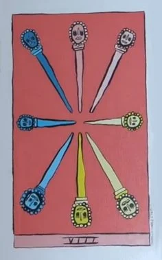 Holly Simple Tarot Card 26 card from the Holly Simple Tarot deck