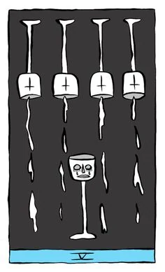 Holly Simple Tarot Card 31 card from the Holly Simple Tarot deck