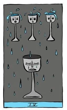 Holly Simple Tarot Card 33 card from the Holly Simple Tarot deck