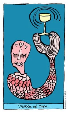 Holly Simple Tarot Card 42 card from the Holly Simple Tarot deck