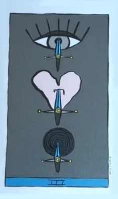 Holly Simple Tarot Card 45 card from the Holly Simple Tarot deck