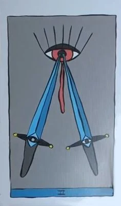Holly Simple Tarot Card 46 card from the Holly Simple Tarot deck