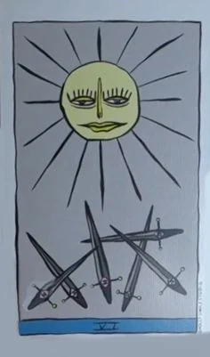 Holly Simple Tarot Card 51 card from the Holly Simple Tarot deck