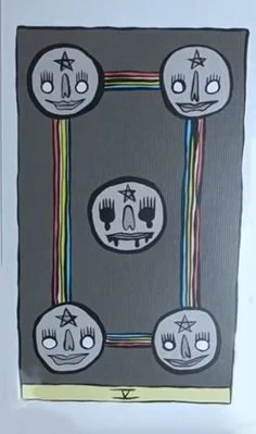 Holly Simple Tarot Card 63 card from the Holly Simple Tarot deck