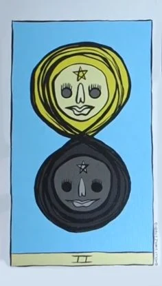 Holly Simple Tarot Review: 69 Card Gallery, Guide & FAQ 18 Two of Pentacles Holly Simple Tarot