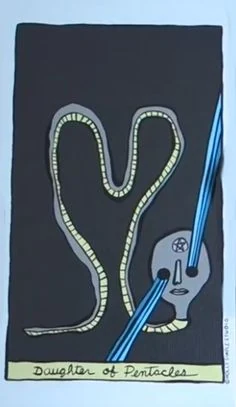 Holly Simple Tarot Card 68 card from the Holly Simple Tarot deck