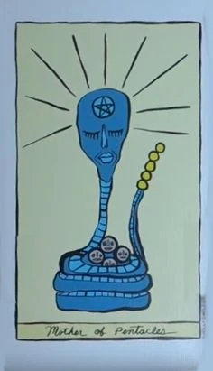 Holly Simple Tarot Card 69 card from the Holly Simple Tarot deck
