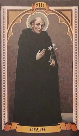 Death from the Holy Card Tarot gallery