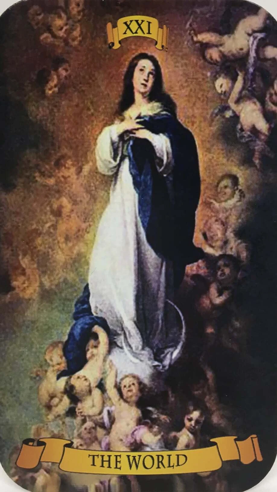 The World from the Holy Card Tarot gallery