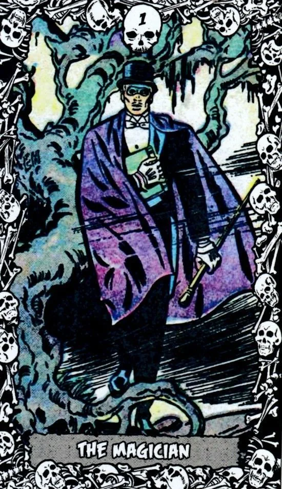 The Horror Comic Tarot Review 3 The Magician from The Horror Comic Tarot review gallery