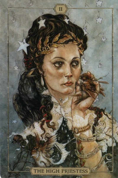 Hush Tarot Card 06 from the Hush Tarot recovered Pinterest gallery