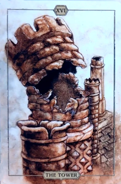 Hush Tarot Card 18 from the Hush Tarot recovered Pinterest gallery