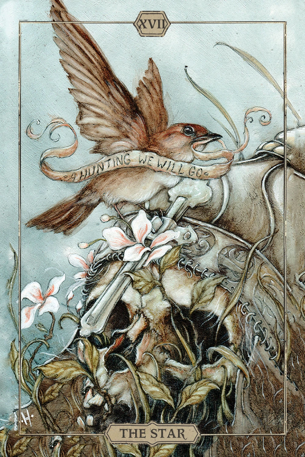 Hush Tarot Card 19 from the Hush Tarot recovered Pinterest gallery